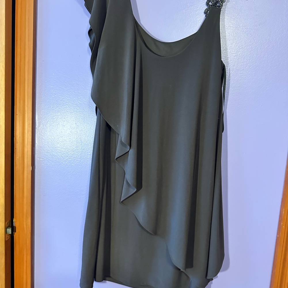 Elegant Gray Women's Dress